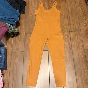 Girlfriend Collective Orange Jumpsuit